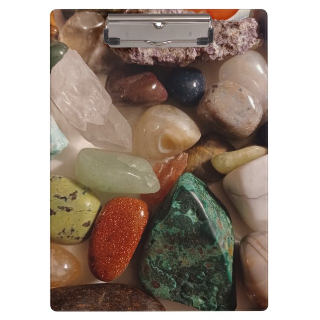 Rocks and Crystals Clipboard (Front)