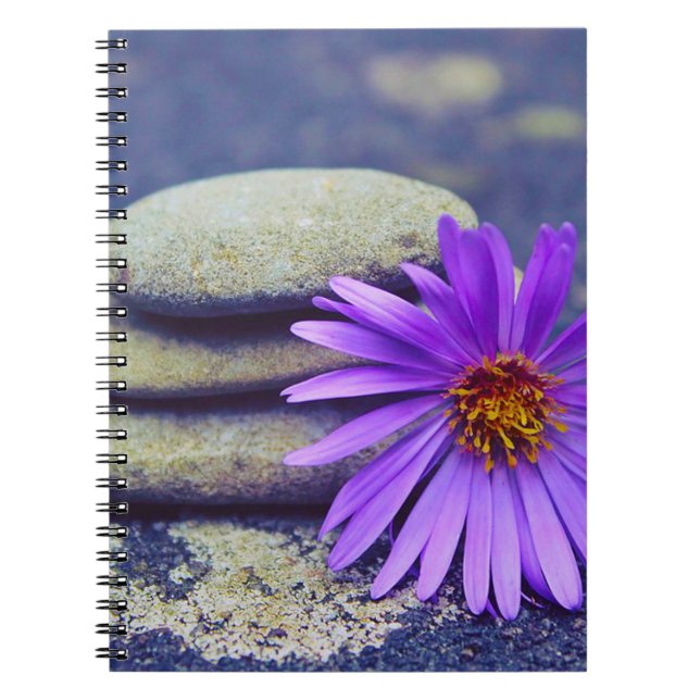 Rocks and Daisy Notebook (Front)