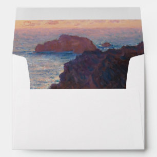 Rocks at Belle-lle, Port-Domois by Claude Monet Envelope