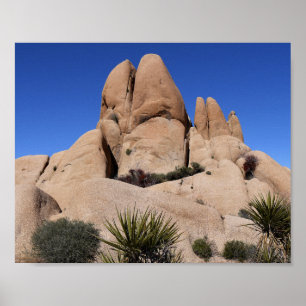 Rocks at Joshua Tree National Park Poster
