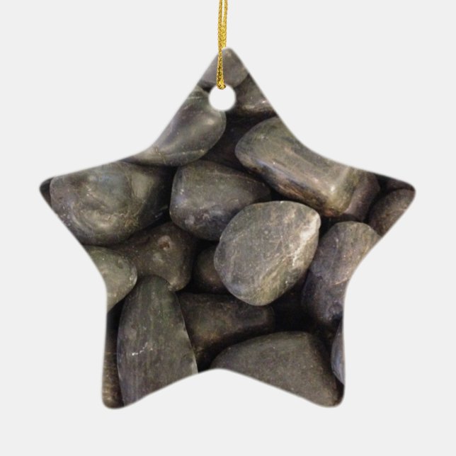 Rocks Ceramic Tree Decoration (Front)