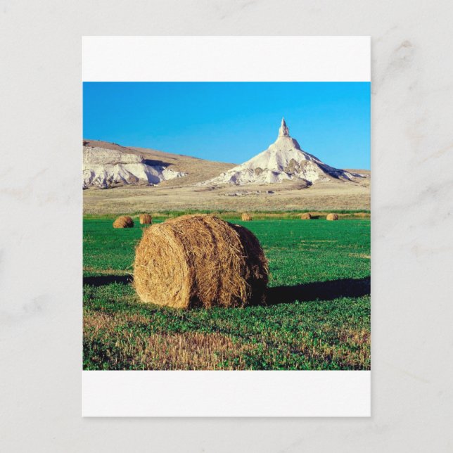 Rocks Chimney Nebraska Postcard (Front)