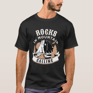 Rocks in Mountain Calling  T-Shirt