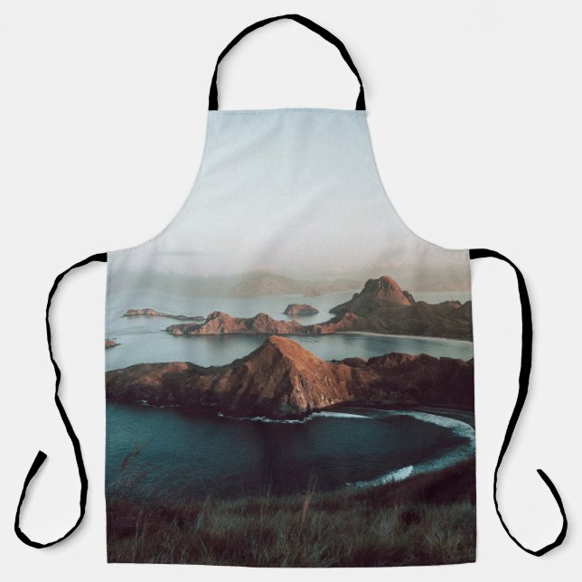 ROCKS IN OCEAN APRON (Front)