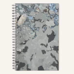 Rocks In The River Spiral Notebook