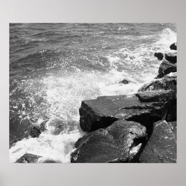 Rocks In The Water Photo Print (Front)