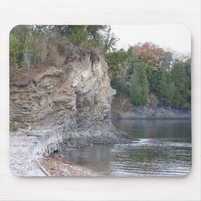 rocks over lake mouse pad (Front)