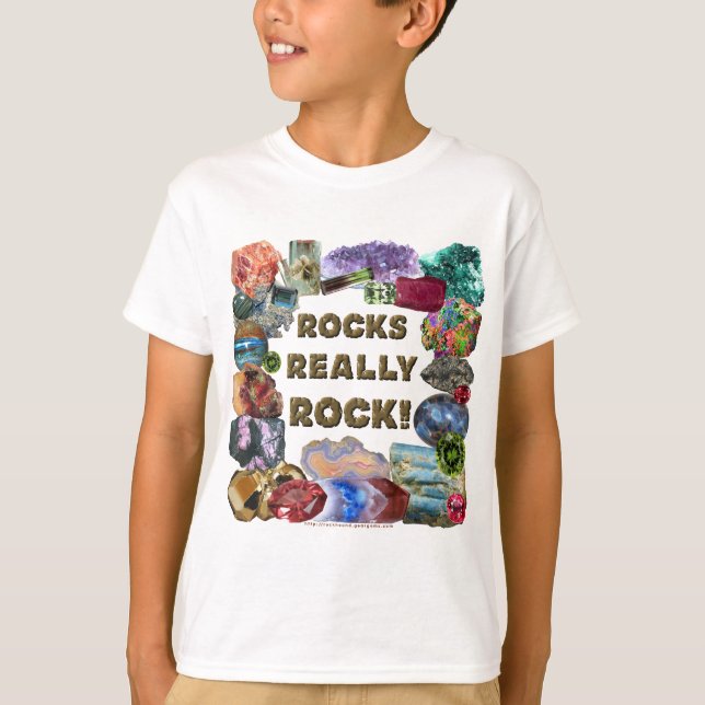 Rocks Really Rock T-Shirt (Front)