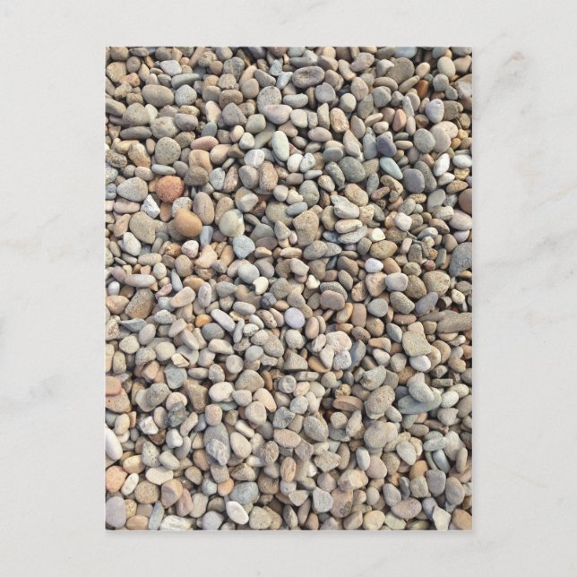 Rocks, stones, pebbles postcard (Front)