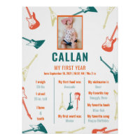 Rockstar 1st Birthday Milestone