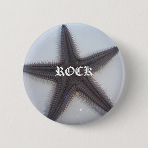 Rockstar 6 Cm Round Badge
