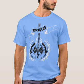 Rockstar Axe Guitar03 2 T-Shirt