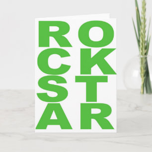 Rockstar Card