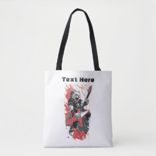 Rockstar Cat Tote Bag