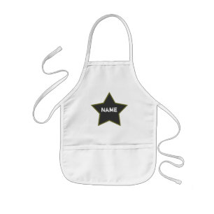 Rockstar Chef Personalised Apron for Boys