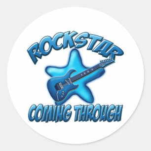 Rockstar Classic Round Sticker