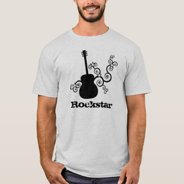 Rockstar Guitar Men's Shirt (Front)