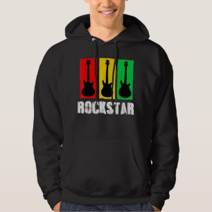 Rockstar Kids Tshirt Vintage Guitar