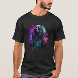 Rockstar portrait Cocker Spaniel T-Shirt