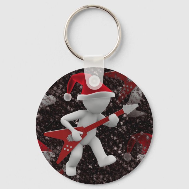 rockstar santa key ring (Front)