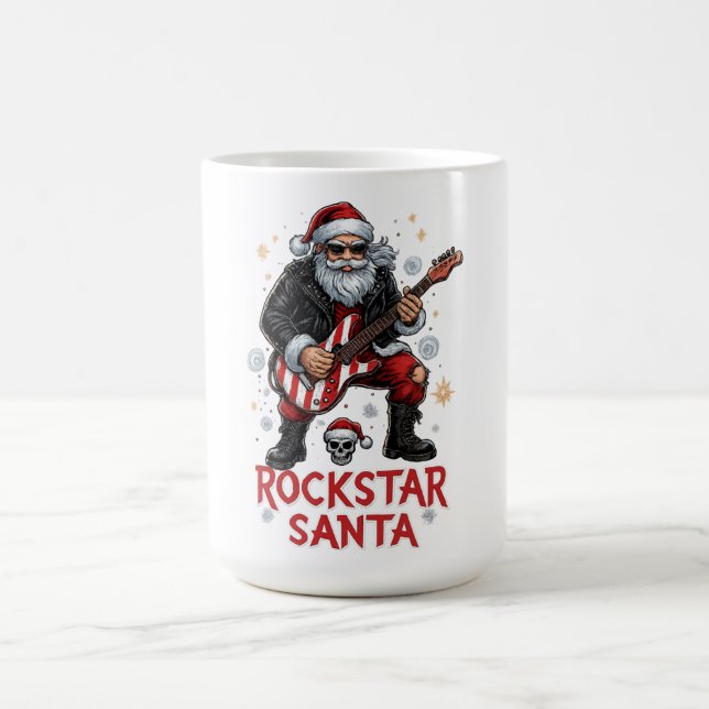Rockstar Santa Mug (Center)