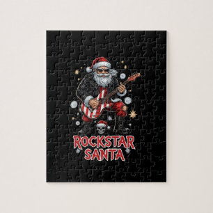 Rockstar Santa Puzzle