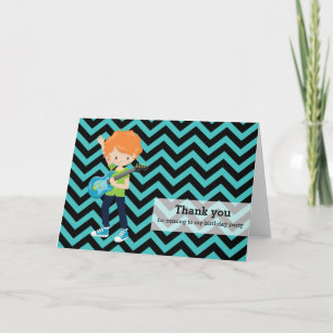 Rockstar Thank you Card