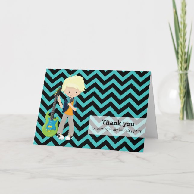 Rockstar Thank you Card (Front)