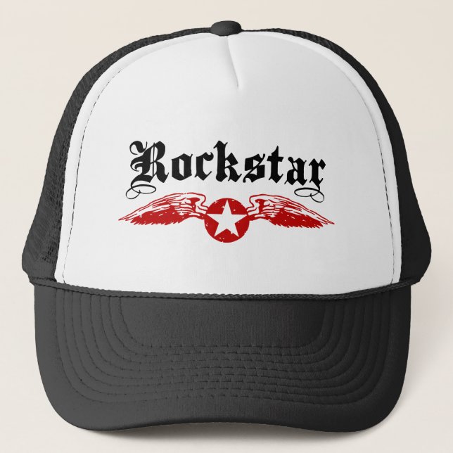 Rockstar Trucker Hat (Front)