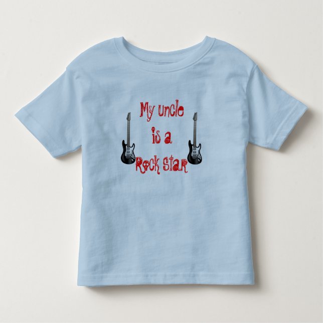 Rockstar Uncle Kid's Tee (Front)