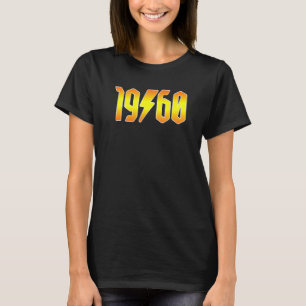 Rockstars are Born in 1960 Birthday Rock N Roll Gr T-Shirt