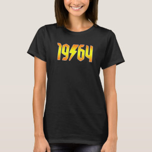 Rockstars are Born in 1964 Birthday Rock N Roll Gr T-Shirt