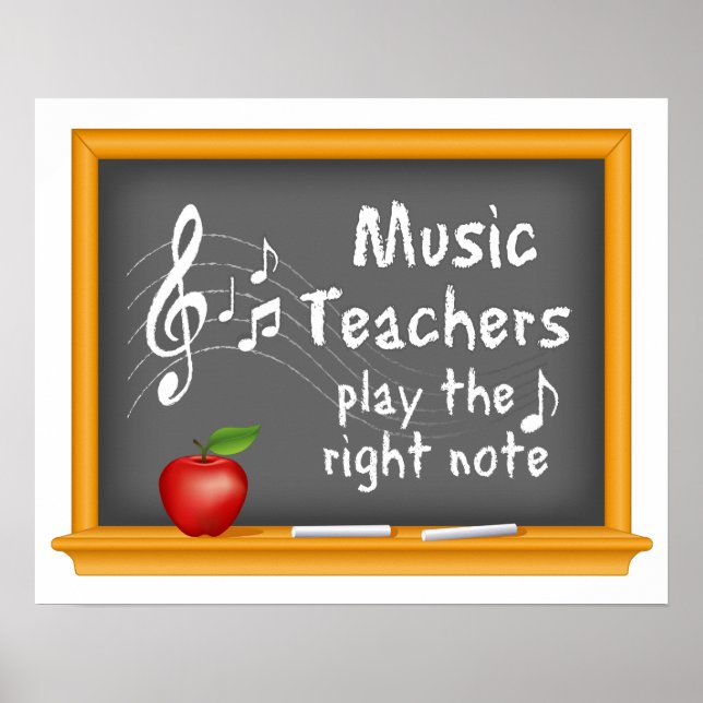 Rockstars of the Classroom Poster (Front)