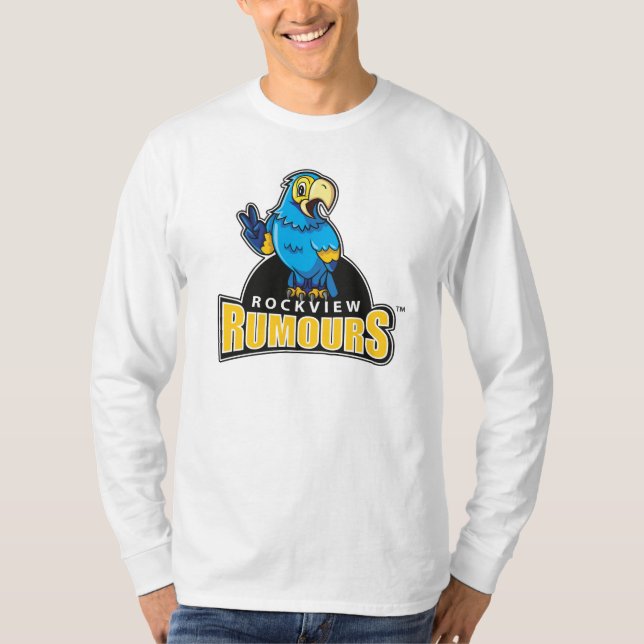 Rockview Rumours Parrot Mascot T-shirt (Men's) (Front)