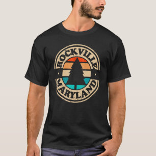 Rockville Maryland MD Vintage Graphic Retro 70s 80 T-Shirt