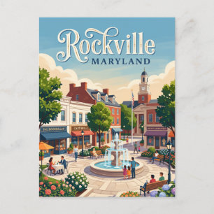 Rockville, Maryland Postcard