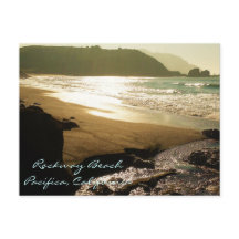 Rockway Beach- Pacifica,California Postcard