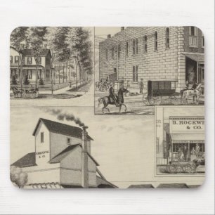Rockwel County, Kansas Mouse Pad