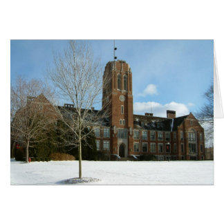 Rockwell in Winter at Grove City College
