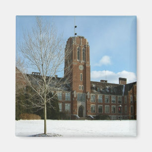 Rockwell in Winter at Grove City College Magnet