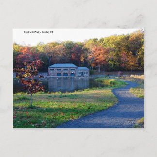 Rockwell Park - Bristol CT Autumn Post Card