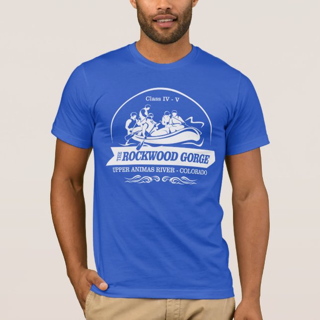 Rockwood Gorge (rafting 2) T-Shirt (Front)