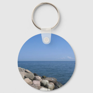 Rocky Beach Keychain