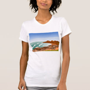 Rocky Coast Womens T-Shirt