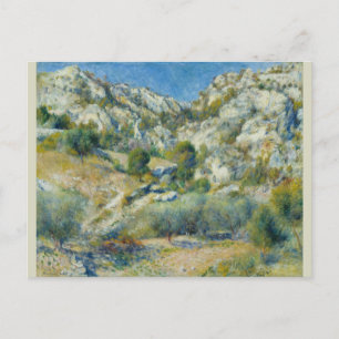 Rocky Crags at L'Estaque by Pierre-Auguste Renoir Postcard