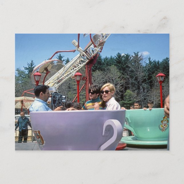 Rocky Glen Amusement Park Moosic Pa. Postcard (Front)