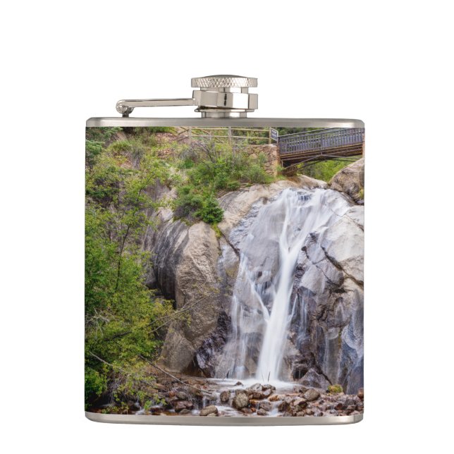 Rocky Helen Hunt Falls Flask (Front)