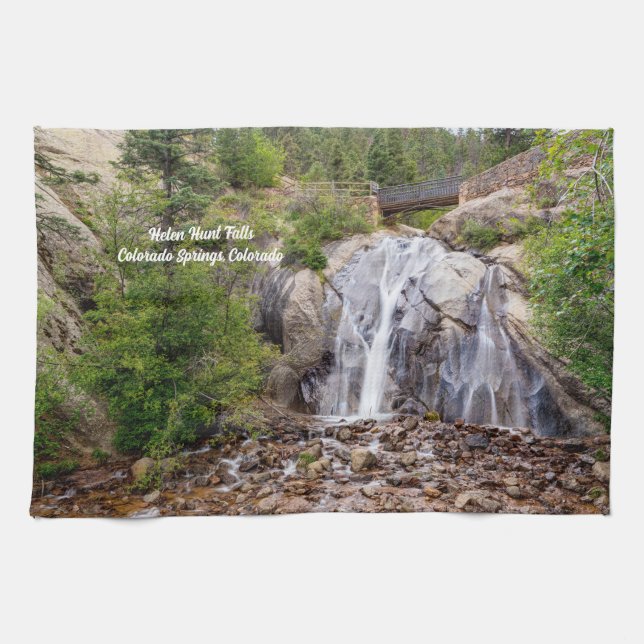 Rocky Helen Hunt Falls Kitchen Towel (Horizontal)