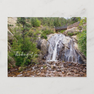 Rocky Helen Hunt Falls Thinking Of You Postcard