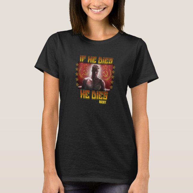 Rocky IV Condolences   T-Shirt (Front)